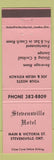 Matchbook Cover - Stevensville Hotel ON
