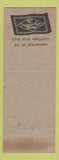 Matchbook Cover - Vetements Fashion Craft Clothes Canada