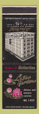 Matchbook Cover - Lotus Gardens Chinese Food Hotel Vancouver BC