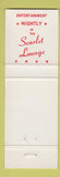 Matchbook Cover - Rae and Jerry's Steak House Winnipeg MB