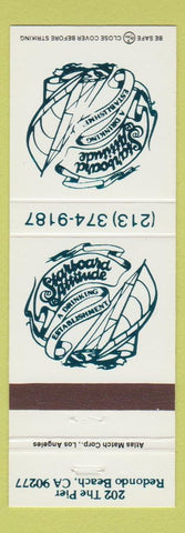 Matchbook Cover - Starboard Attitude Redondo Beach CA