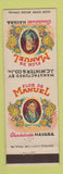 Matchbook Cover - JC Winter Tobacco For De Manuel Havana Cigars