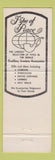 Matchbook Cover - Pipe of Peace Nassau Freeport Bahamas