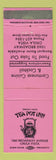 Matchbook Cover - Tea Pot Inn Chinese Food Chula Vista CA