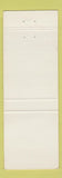 Matchbook Cover - Arctic Inn Barrow AK green