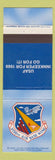Matchbook Cover - 2750th Air Base Wing