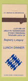 Matchbook Cover - Arthur's Landing Weehawken NJ