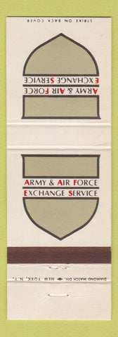 Matchbook Cover - Army and Air Force Exchange Service