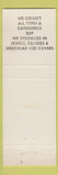 Matchbook Cover - 1969 RMS Stardust Hotel Las Vegas NV match collecting