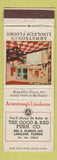 Matchbook Cover - Armstrong Linoleum Flooring Furniture Lakeland FL
