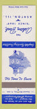 Matchbook Cover - Ashton Bank Ashton IL
