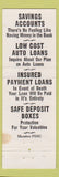 Matchbook Cover - Ashton Bank Ashton IL