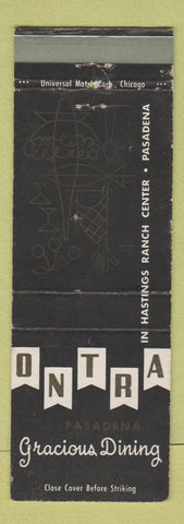 Matchbook Cover - 2nd Street Liquor Store Jamestown NY
