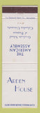 Matchbook Cover - Arden House Columbia University School of Business