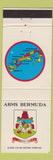 Matchbook Cover - Arms Bermuda Somers Island Sea Venture