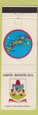 Matchbook Cover - Arms Bermuda Somers Island Sea Venture