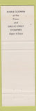 Matchbook Cover - Arthur's in the Village