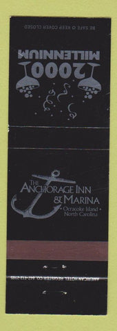 Matchbook Cover - 2000 Millennium Anchorage Inn Marina Ocracoke Island NC