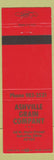 Matchbook Cover - Ashville Grain Company Ashville OH