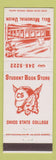 Matchbook Cover - Chico State College CA Bell Memorial Union