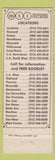 Matchbook Cover - MIT Business Colleges CA Locations