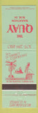 Matchbook Cover - The Quay Marathon FL