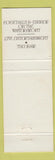 Matchbook Cover - The Quay Marathon FL