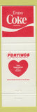 Matchbook Cover - Fortino's Super Market Grocery Hamilton ON Coca Cola