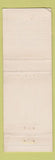 Matchbook Cover - Poolside Motel Gladstone OR girlie WORN