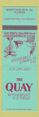 Matchbook Cover - The Quay Marathon FL
