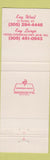 Matchbook Cover - The Quay Marathon FL