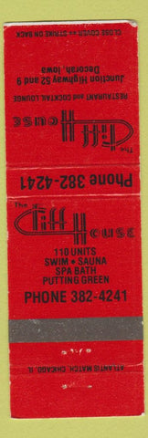 Matchbook Cover - Cliff House Restaurant Decorah IA