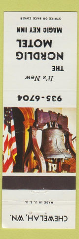 Matchbook Cover - Nordlig Motel Chewelah WA