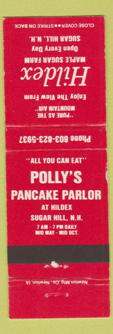 Matchbook Cover - Hildex Maple Sugar Farm Sugar Hill NH