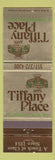 Matchbook Cover - Jim's Tiffany Place Lansing MI