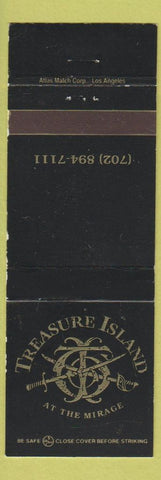 Matchbook Cover - Treasure Island Mirage Las Vegas NV Casino WEAR