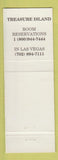 Matchbook Cover - Treasure Island Mirage Las Vegas NV Casino WEAR