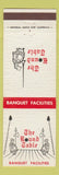 Matchbook Cover - The Round Table FL Chain #2