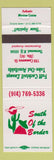 Matchbook Cover - Bonanza Restaurant Columbus OH