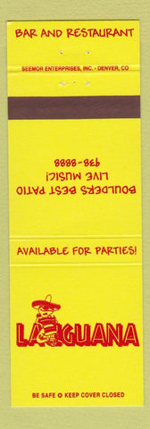 Matchbook Cover - La Guana Bar Restaurant Boulder Colorado