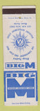 Matchbook Cover - Big M Discount Department Store Miami FL WEAR