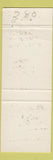 Matchbook Cover - Country Way Restaurant South Paris ME