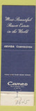 Matchbook Cover - Boca Raton Hotel Club FL