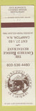 Matchbook Cover - Covered Bridge Restaurant Campton NH