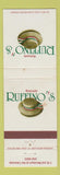 Matchbook Cover - Ristorante Ruffino's San Antonio TX WEAR