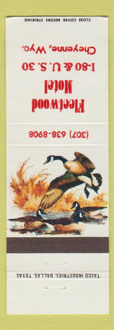 Matchbook Cover - Fleetwood Motel Cheyenne WY
