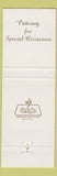 Matchbook Cover - Lite R Side Restaurant Bedford NH