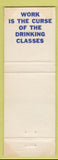 Matchbook Cover - Bombay Gin Bring Back Vote for Repeal liquor joke gag