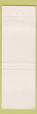 Matchbook Cover - Phoenix Park Hotel Washington DC