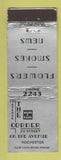 Matchbook Cover - The Corner Rochester NY low phone WEAR